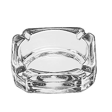 LIBBEY Libbey Square Ashtray 3.75 Glass, PK36 5143